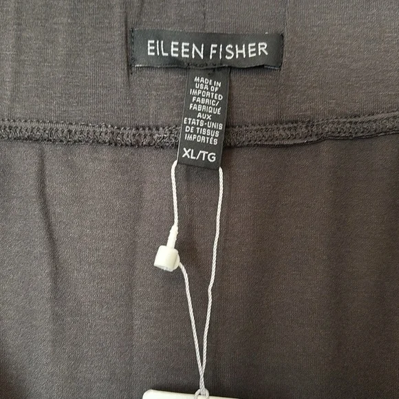 Eileen Fisher Signature Viscose Jersey Knit Maxi Skirt Gray Women’s XL - Picture 3 of 9